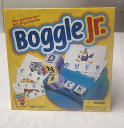 BOGGLE Jr Game Vintage 1998 Complete With Instuctions