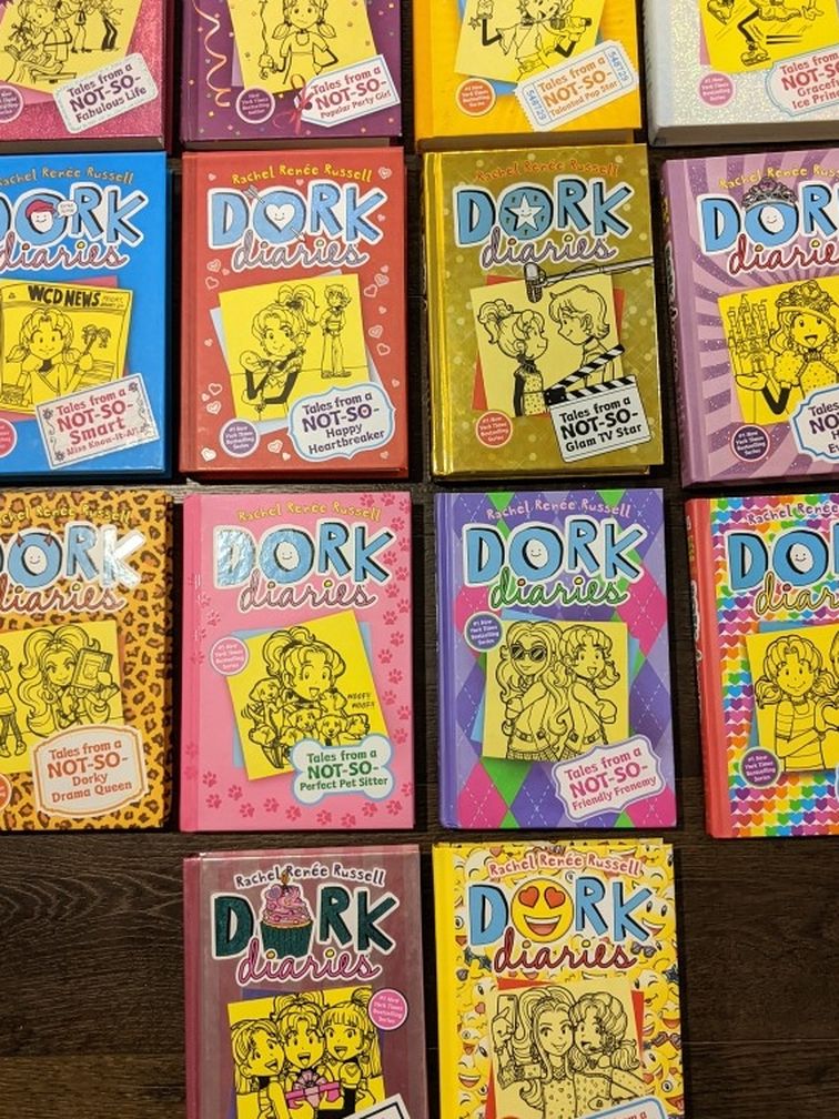 Kids Books- Dork Diaries Hardcover Graphic Novel Chapter Books