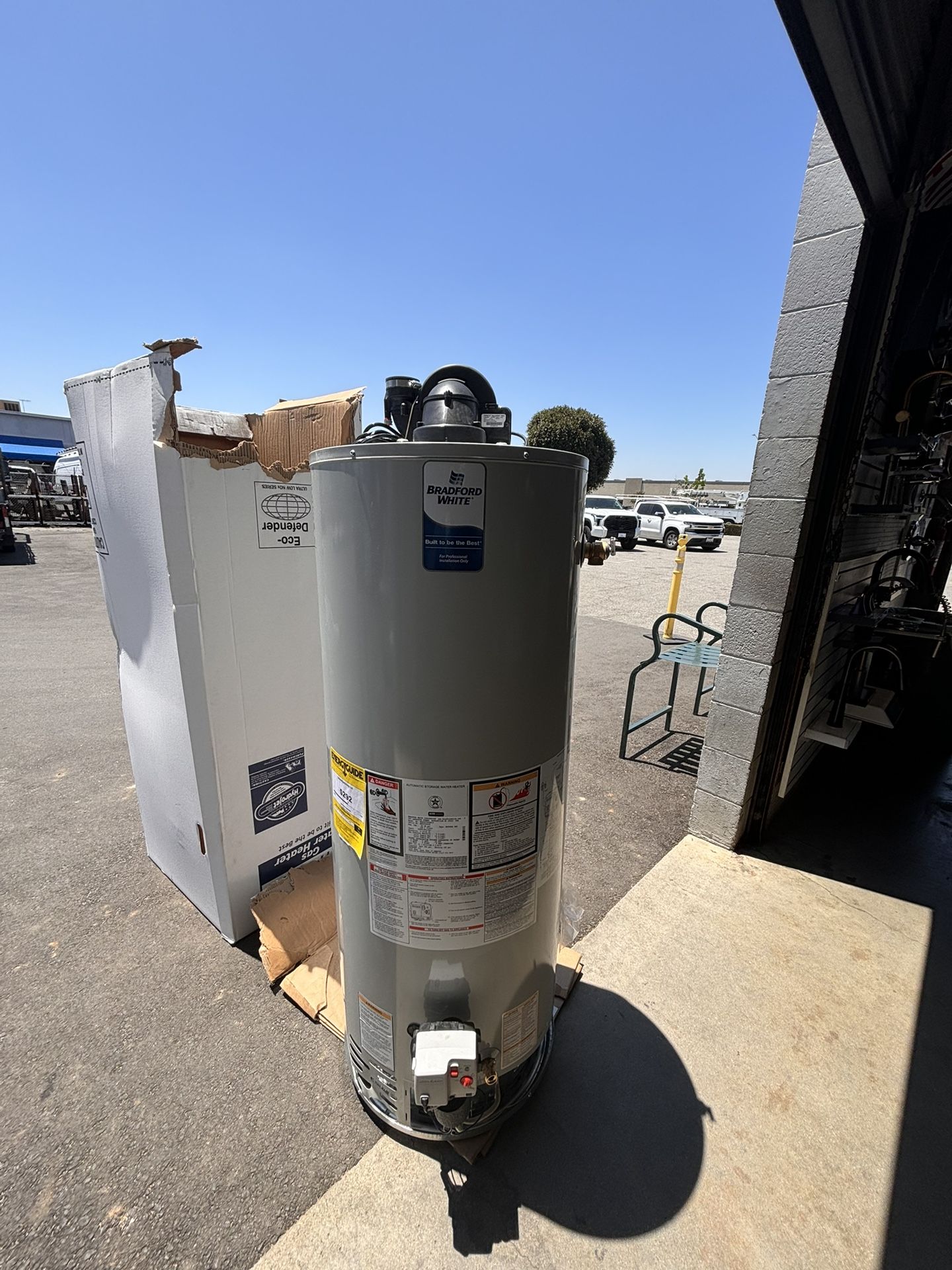 Bradford White 50 Gal Gas Power Vent Water Heater