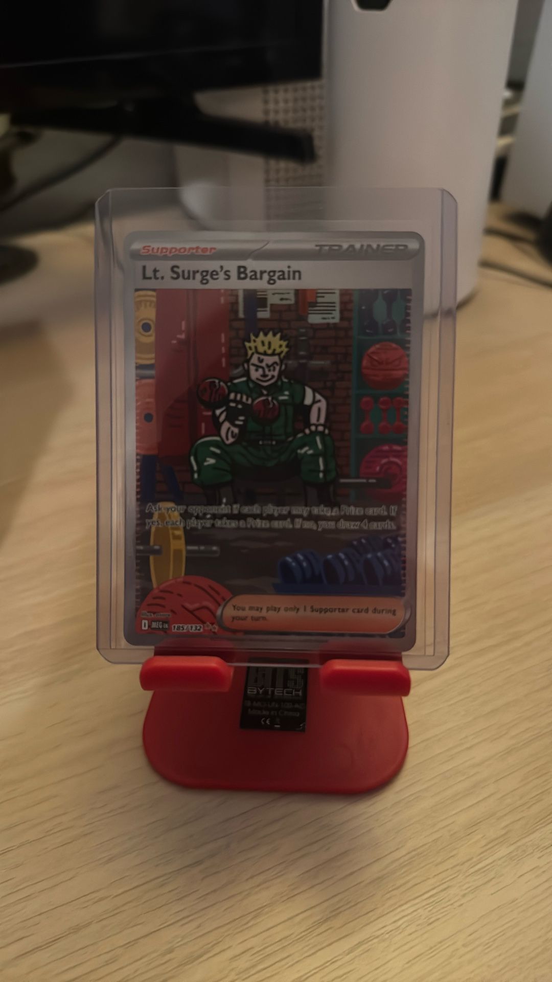 Lt. Surge’s Bargain 185/132 Special Illustration Rare- Pokemon Mega Evolution