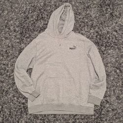 Puma Light Gray Hoodie XL