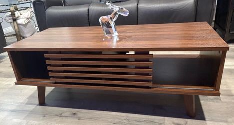 NEW Mid-Century Modern Coffee Table with Storage