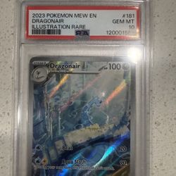 Pokemon PSA 10 Dragonair 151 
