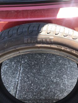 Pirreli Tire Size 245/40/19