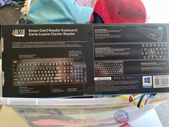 Keyboard Smart Card reader