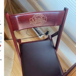 Franklin Mint Scrabble Chairs Set Of 2