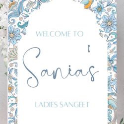 Jaggo, Sangeet, Mehndi, Maiyan & More – Desi Wedding Signage