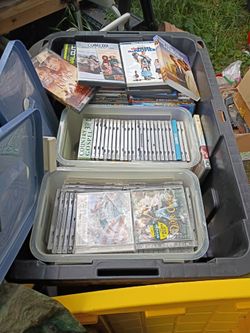Dvd movies and music CD's
