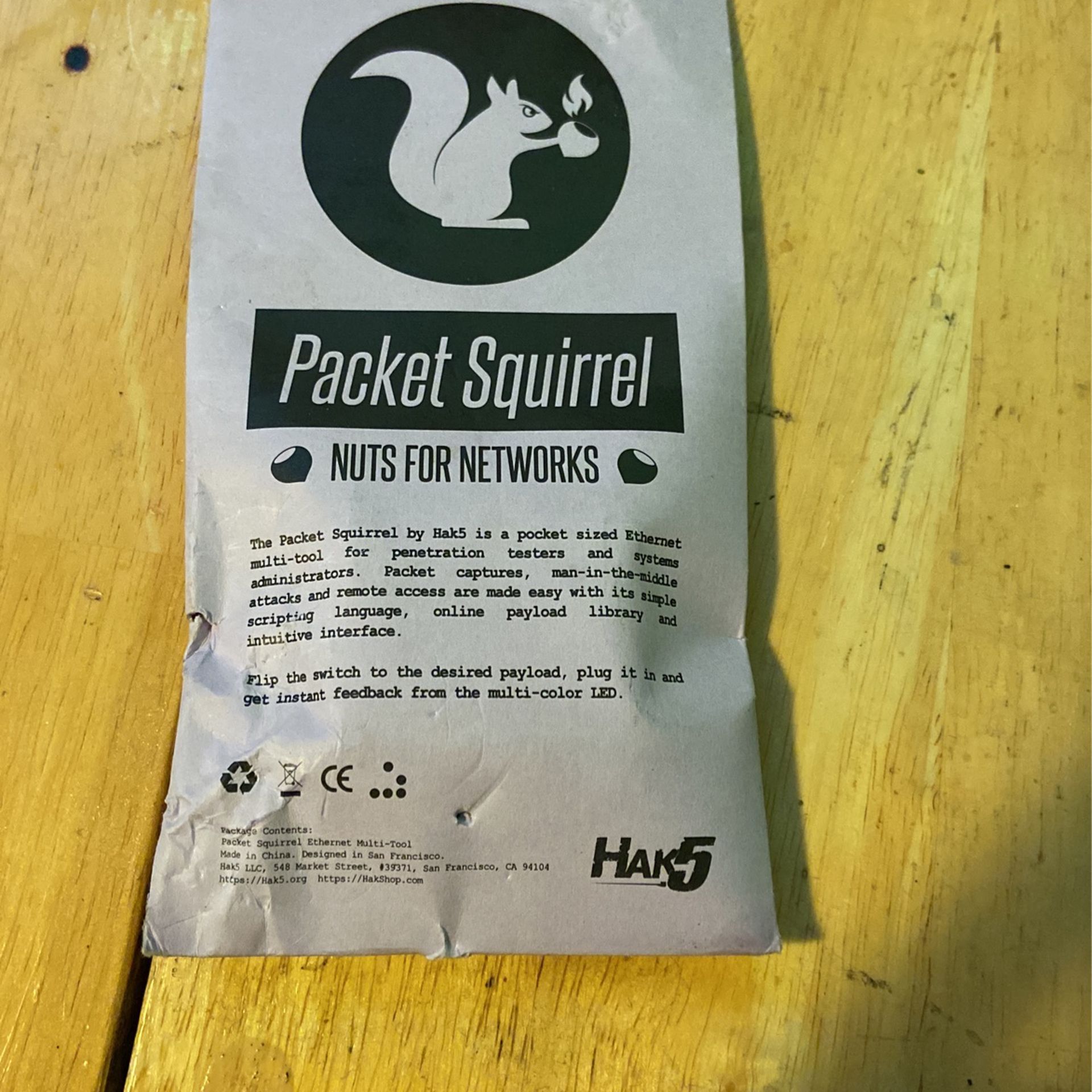 Packet Squirrel 
