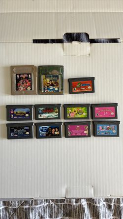 Nintendo gameboy ,advance,color,game lot