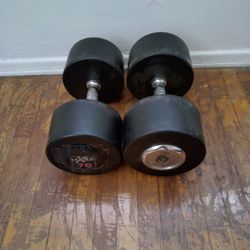 70lb Dumbbell Set