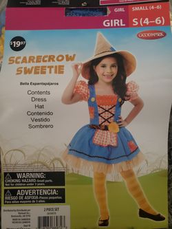 GIRLS SCARECROW COSTUME