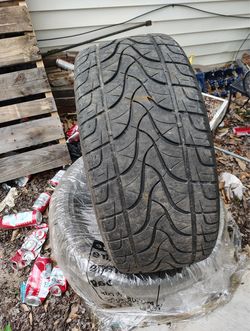 2 Tires  295/35R/24