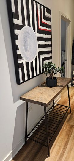 Entryway Table with Shelf