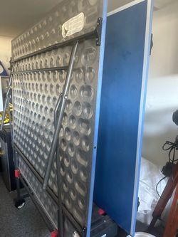 Ping pong table.