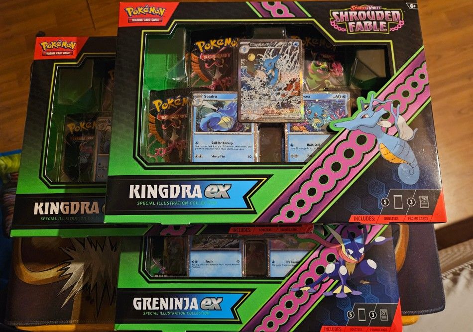 Pokemon Kingdra Ex Box
