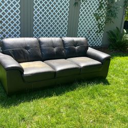 Leather Couch 
