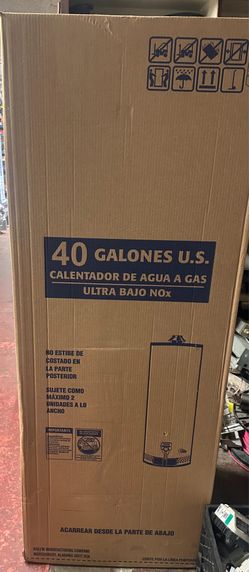 New 40gL Water heater