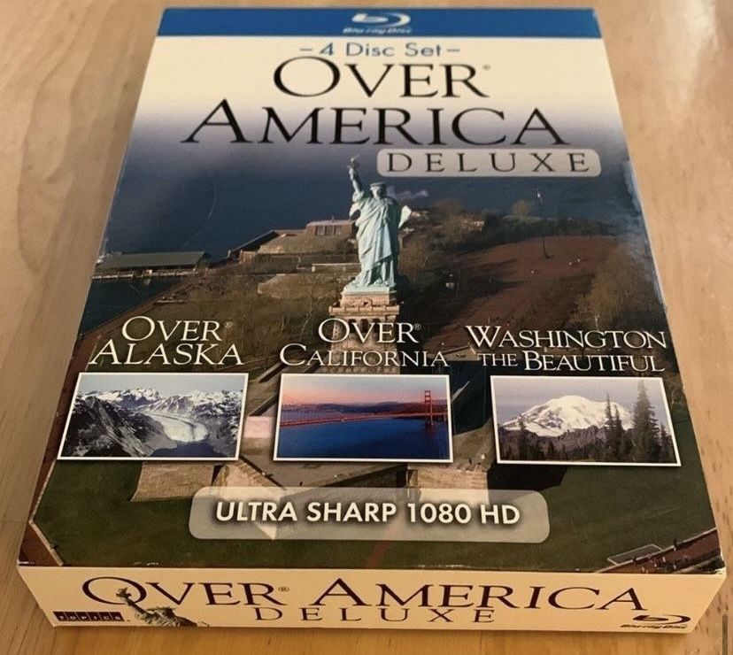 Over America Deluxe Blu-Ray 4-Disc Set (USA, AK, CA, WA)