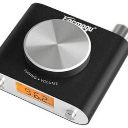 Facmogu FM Radio Receiver, Professional Si4730 Radio Receiver (WITHOUT 33ft Long Cables Antenna) Mini FM Global Frequency Radio Receiver, HiFi Radio R