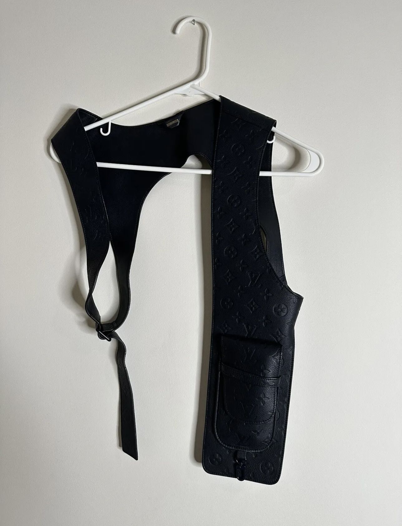 Virgil Abloh X Louis Vuitton monogram mid layer harness vest size small