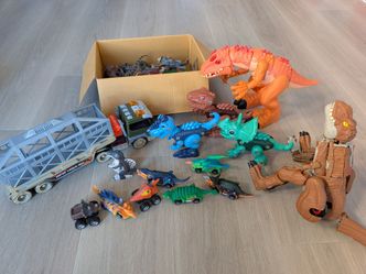 Large Dinosaur Toy Collection