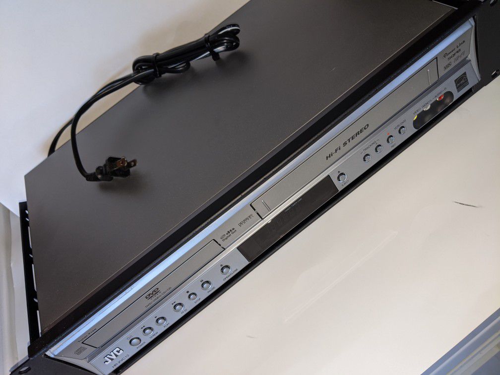 JVC DVD player and VHS hi do stereo
