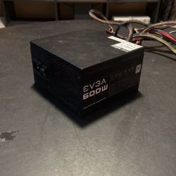 EVGA 600W 80 Plus PSU 