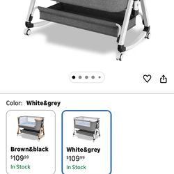 Baby Bassinet (grey)