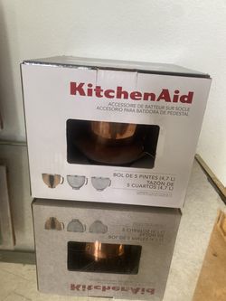 Kitchenaid Stand mixer bowl Gold