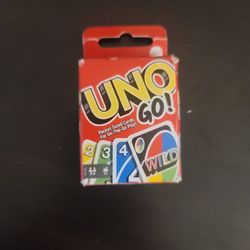 UNO Go Mini Card Game Travel & Pocket Sized