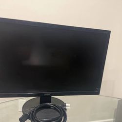 Acer 22” LED Monitor – Model K222HQL (HDMI + VGA)