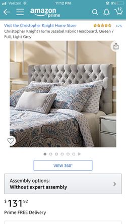 Queen/Full headboard