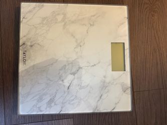Taylor Digital Bathroom Scale Marble Print
