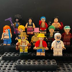 LEGO Compatible One Piece Anime Minifigure Lot | 11 Figures