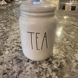 Rae Dunn Tea Canister