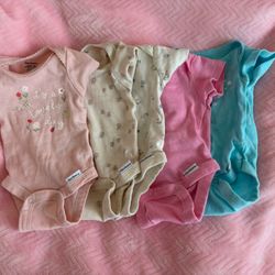 newborn gerber baby girl onesies