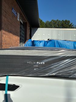 Helix plus king pillowtop set new in plastic free delivery in Atlanta