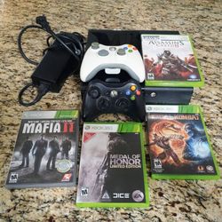 Xbox 360 System Complete With Games