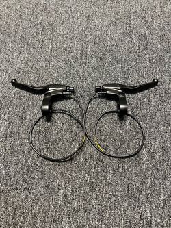 E-Bike Brake Lever Set with 2-Wire Motor Cut-Off Switch – Left & Right