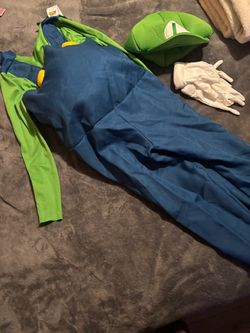 Luigi kids costume