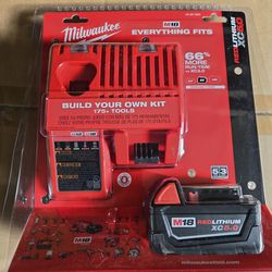 Milwaukee 48‑59‑1850 M18 XC5.0 Battery & Charger Starter Kit