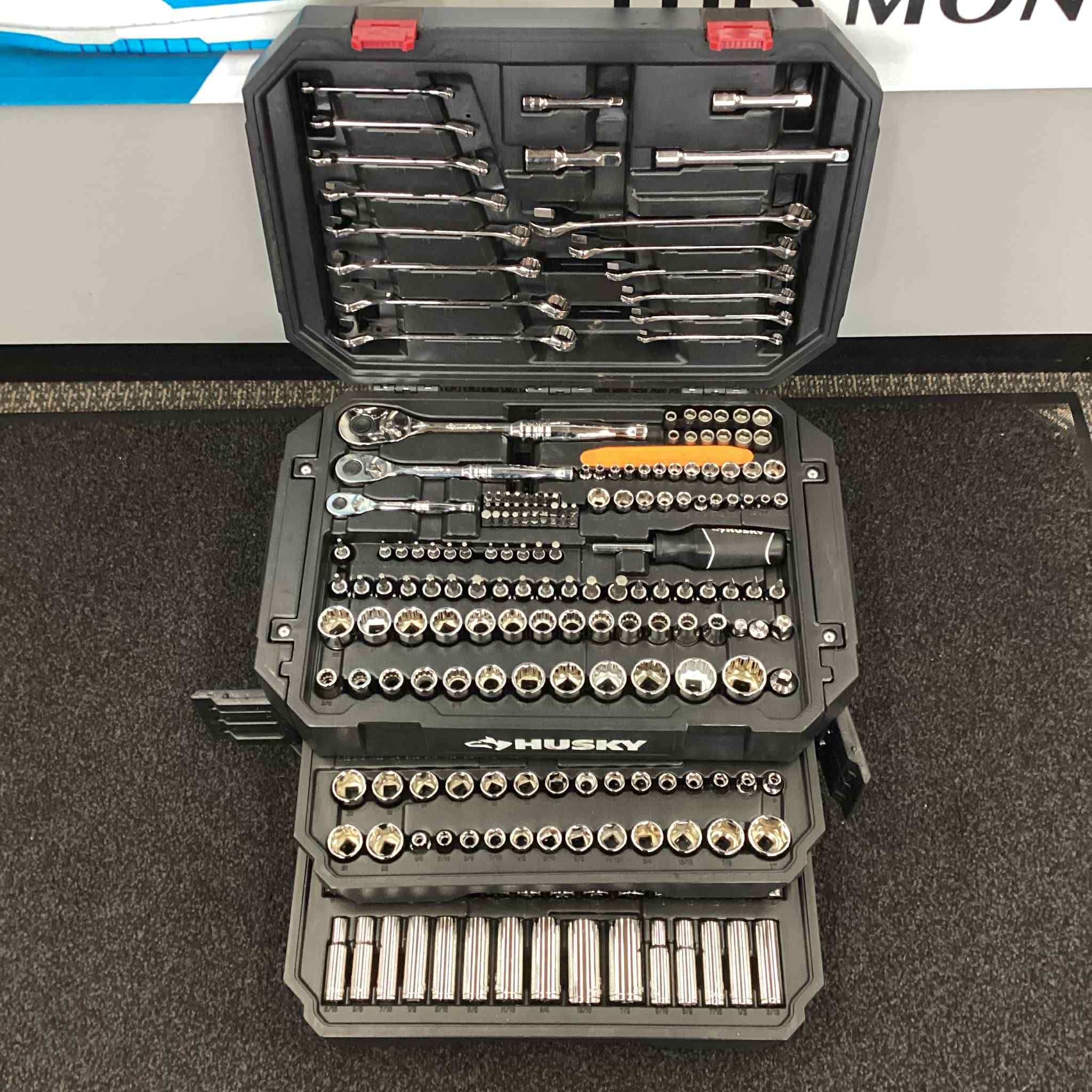 Husky 290 Pcs Mechanics Tool Set