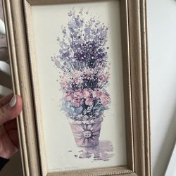 Wood Flower Wall Decor 