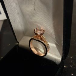 Symbolizing Beauty And Elegance Engagement/ Wedding Ring