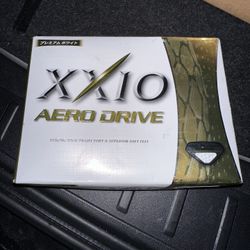 XXIO Aero Drive Premium White Golf Balls – 9 New (Partial Set) Made in Japan