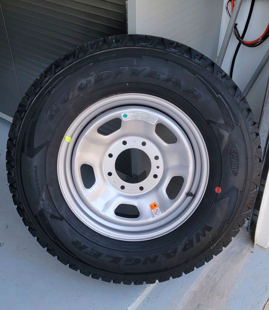 Goodyear Spare Truck Tire & Ford Wheel
