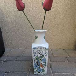 Peacook Flower Vase 