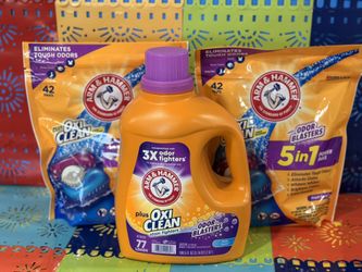 Bundle: Arm&hammer  Oxi  Clean Mix “with Odor Blasters”