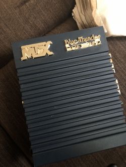 Mtx blue thunder pro 752 amplifier